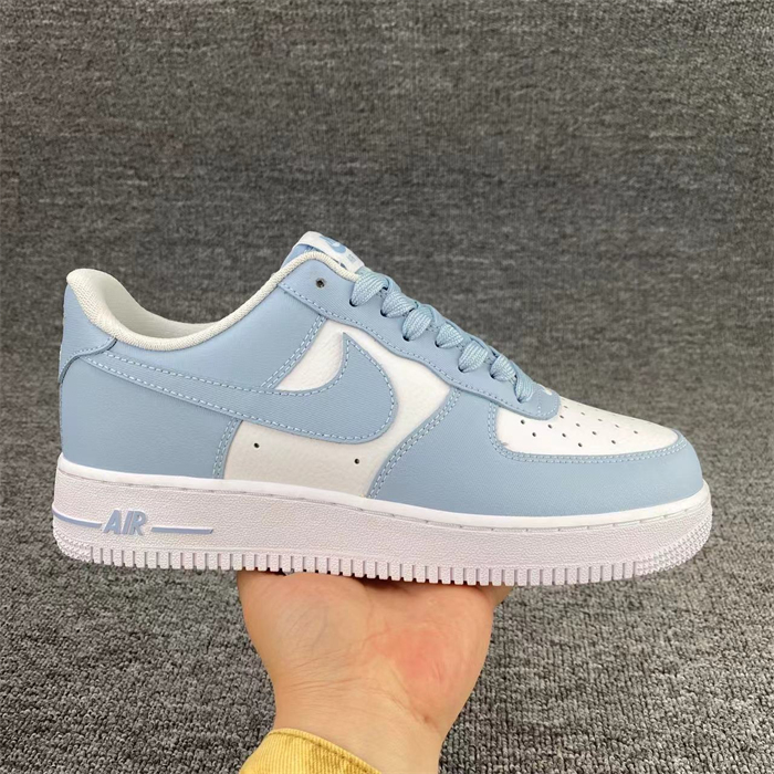 Women's Air Force 1 Blue/White Shoes Top 250